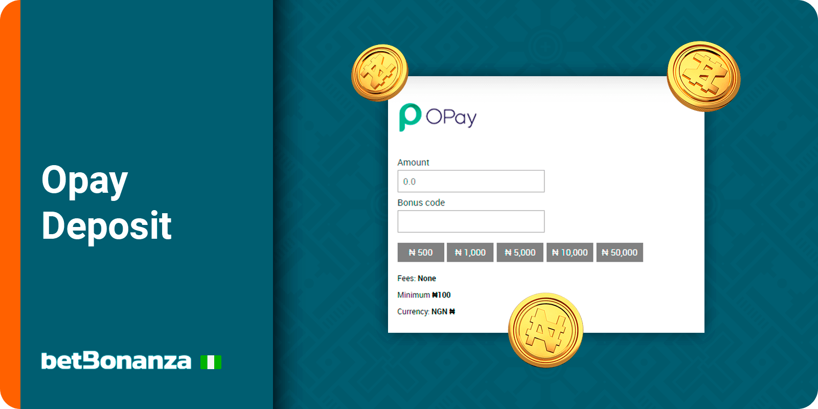 Opay Payments - BetBonanza