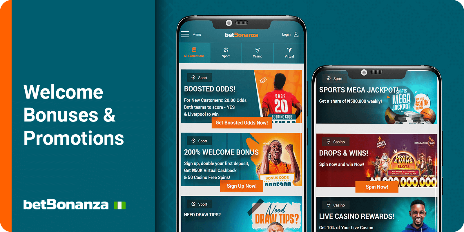 Welcome Bonuses and Promotions - Betbonanza App